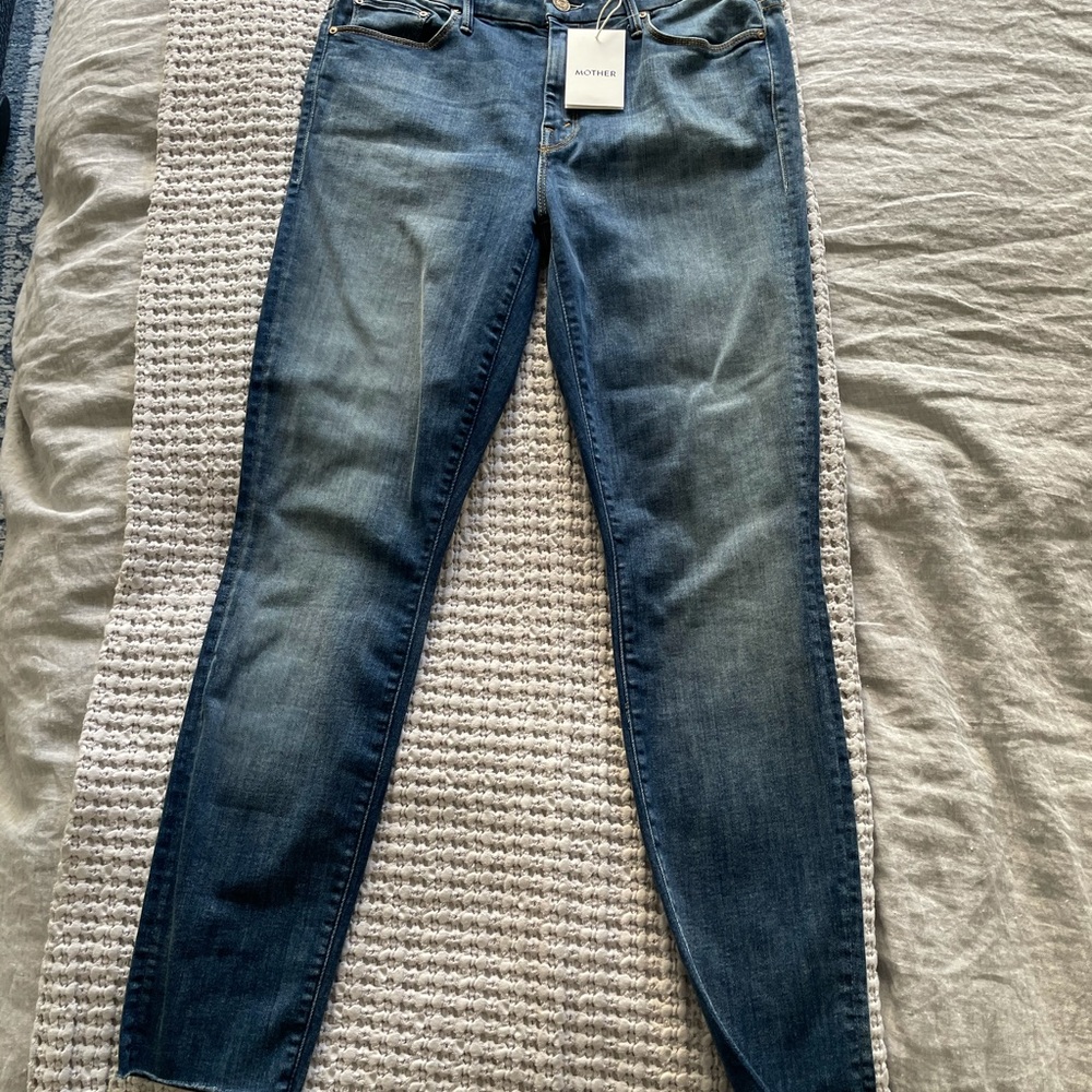 Mother High Rise Skinny Jeans - Size 29